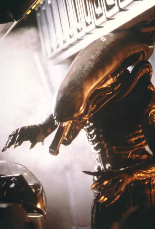 The Alien designed by H.R. Giger