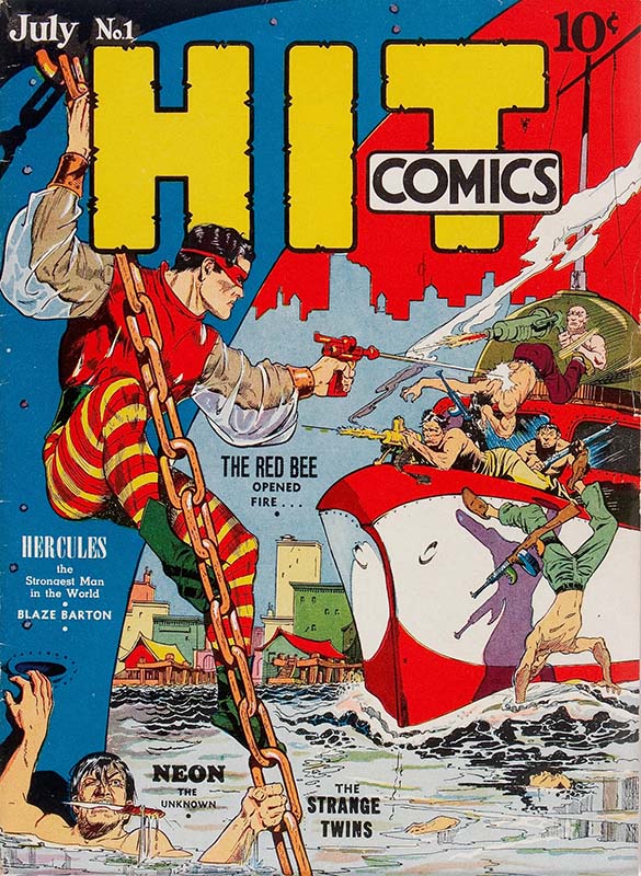 Red Bee Richard Raleigh in Hit Comics #1