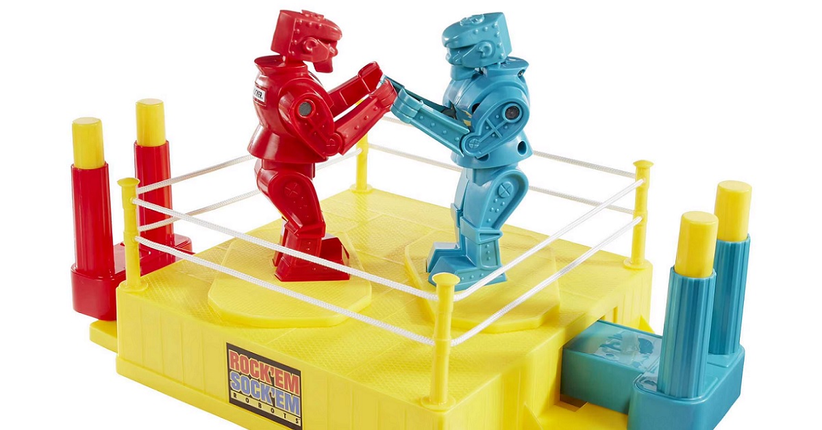 Duking It Out with Rock ’Em Sock ’Em Robots