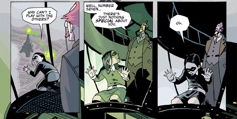 White Violin being told that she doesn’t have powers