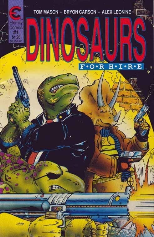 COVER STORY: Dinosaurs For Hire #1