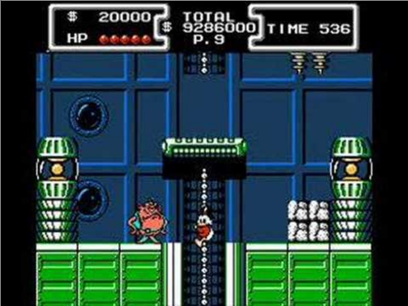 DuckTales NES game Scrooge McDuck