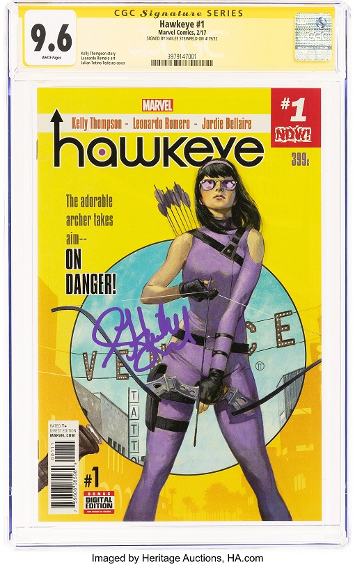 Heritage weekly auction Hawkeye #1