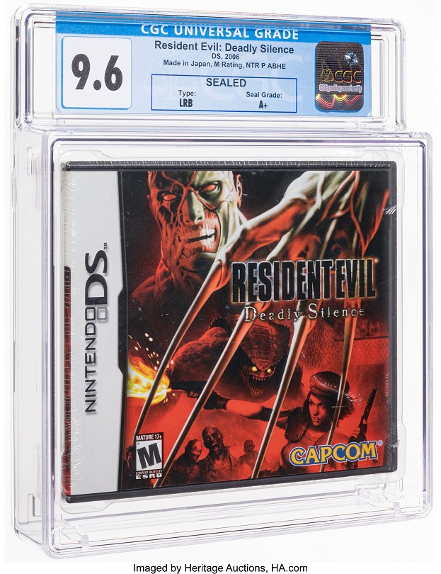 Heritage weekly auction Resident Evil Deadly Silence