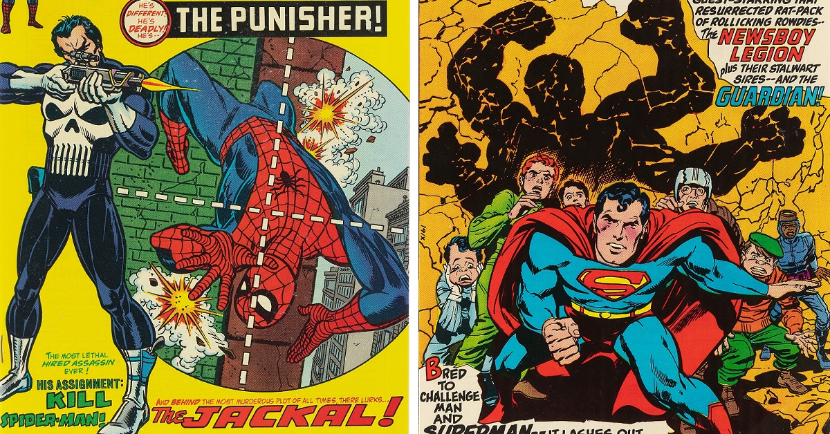 Heritage Weekly Auctions: First Punisher, Kirby Superman Art