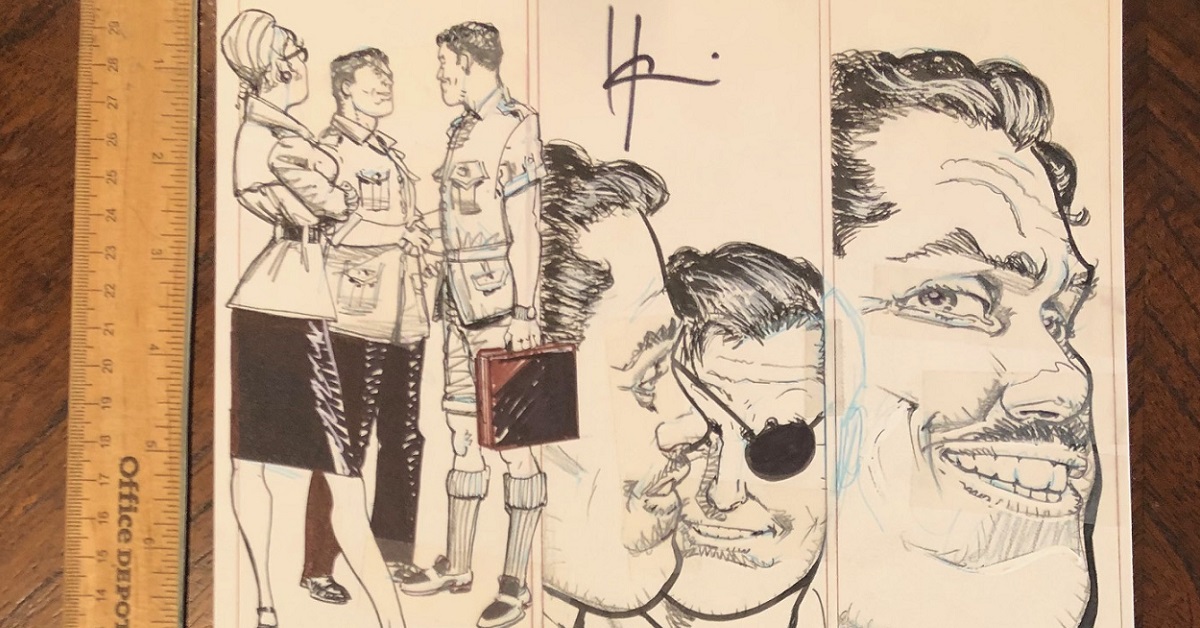 Hero to Auction Howard Chaykin Pages on eBay