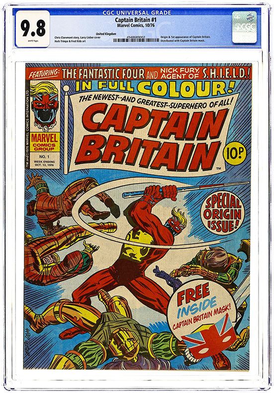 MyComicShop 11 Captain Britain #1