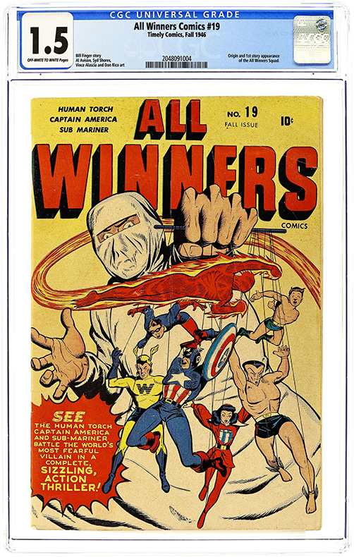 MyComicShop 4 All Winners Comics #19