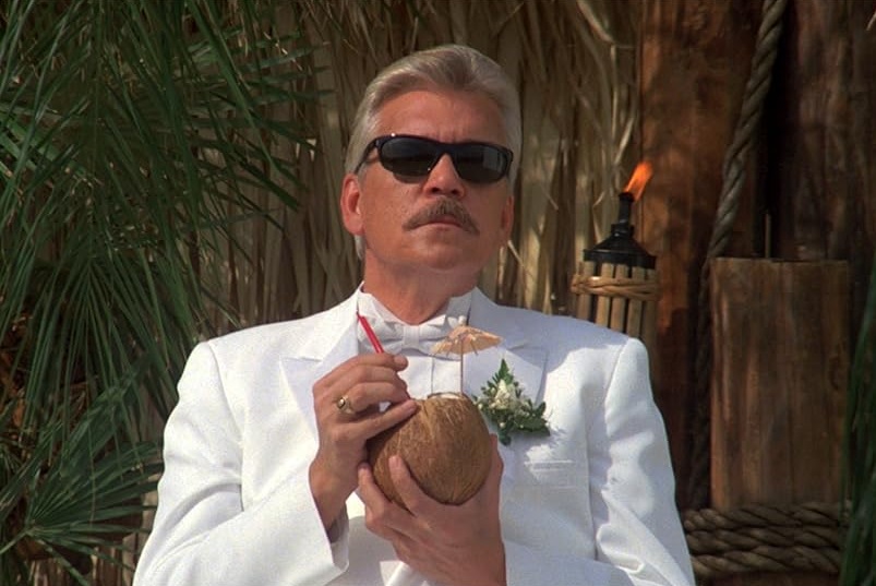 Tom Atkins in Night of the Creeps