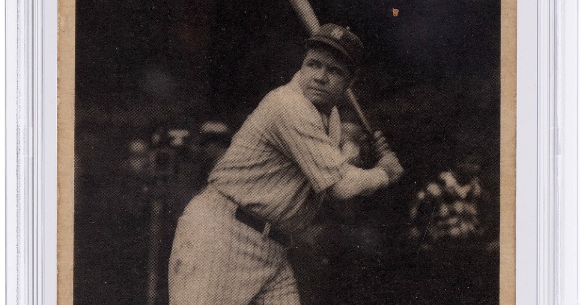 Babe Ruth Signed Card in Hake’s Auction Closes July 29