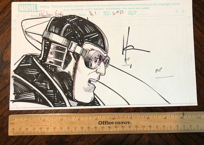 Hero War is Hell Phantom Eagle page