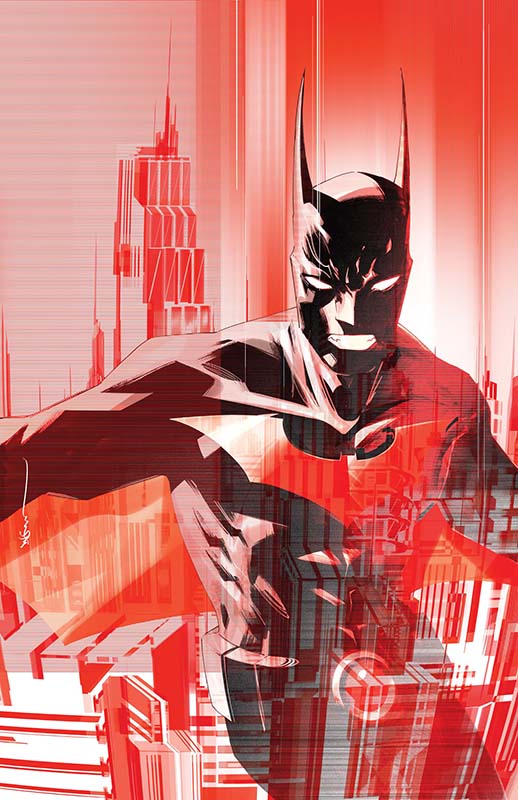 Batman-Static Beyond #1 variant cover by Dustin Nguyen
