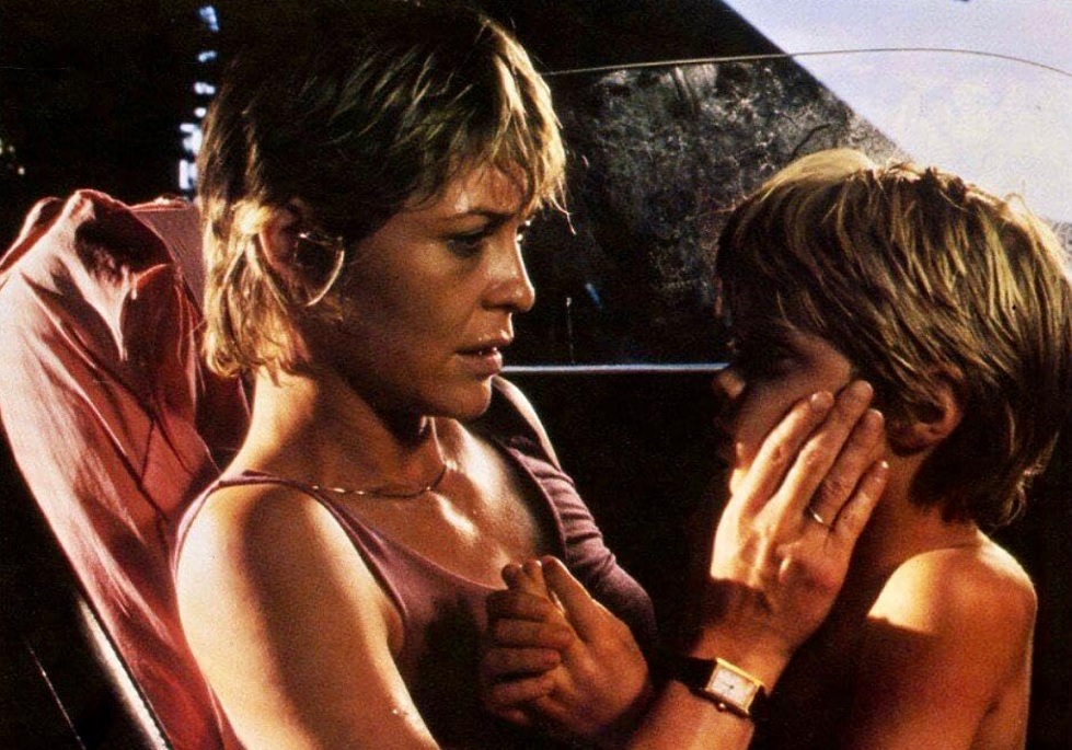 Dee Wallace with Danny Pintauro in Cujo