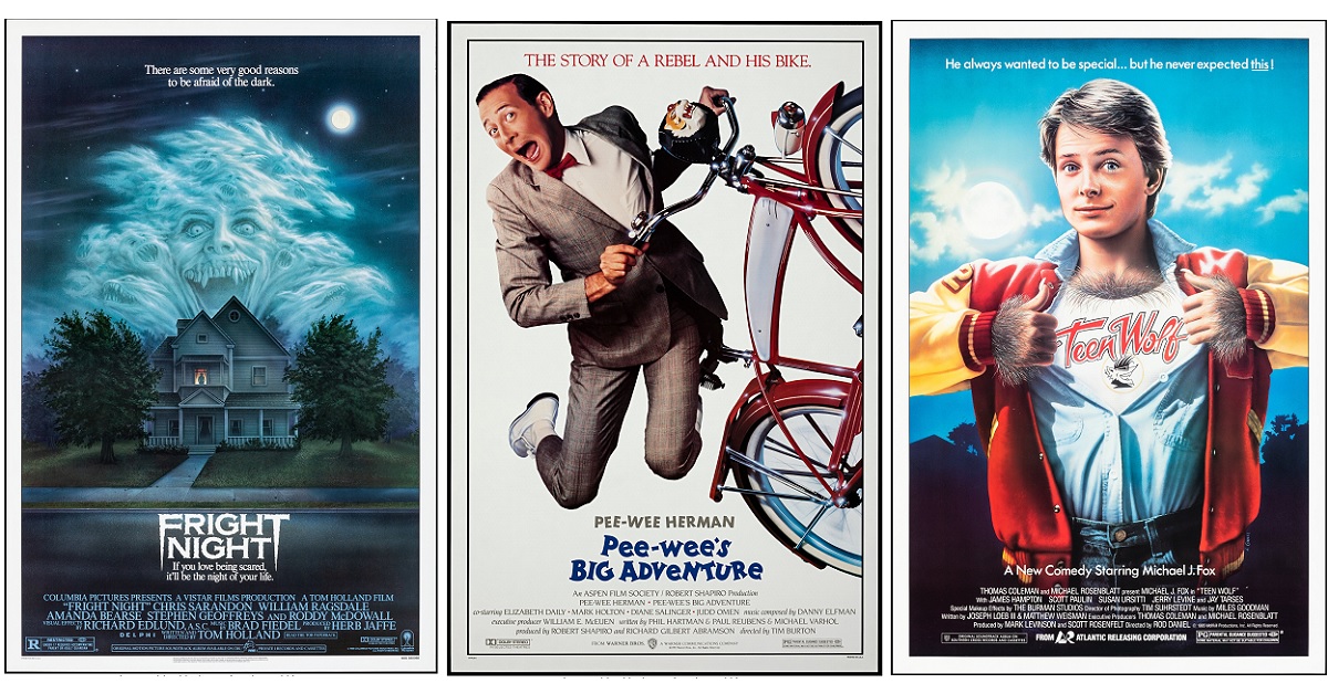 Fright Night, Pee-wee’s Big Adventure, Teen Wolf Turn 40