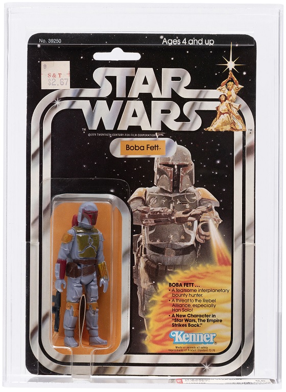 Hake’s auction Boba Fett 21-back-A figure