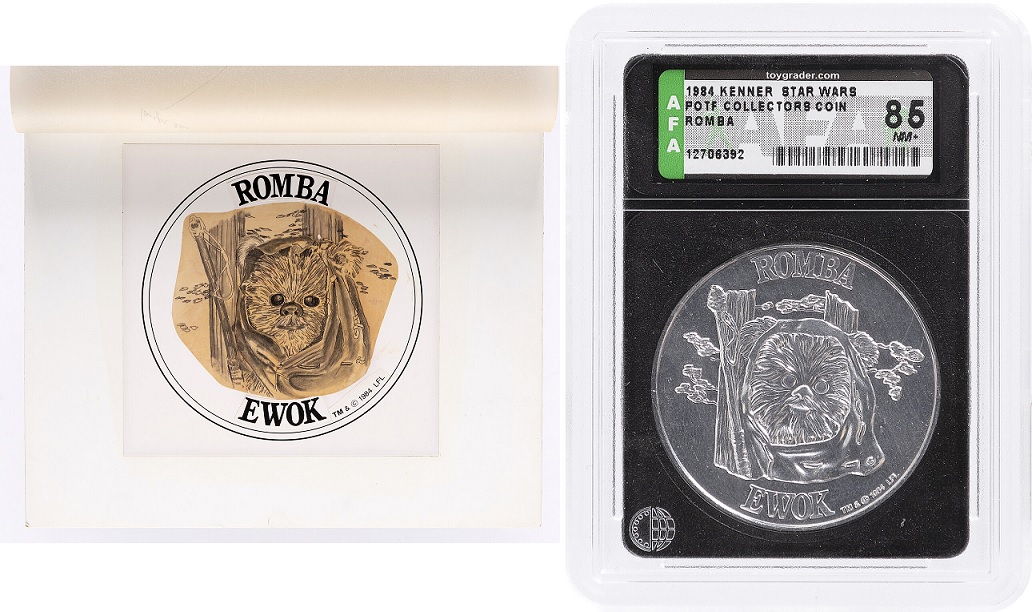 Hake’s auction Romba prototype coin run