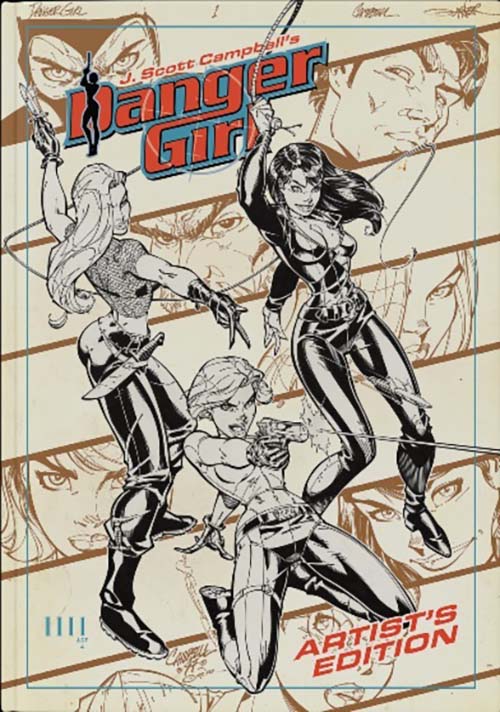 J. Scott Campbell’s Danger Girl Artist’s Edition cover