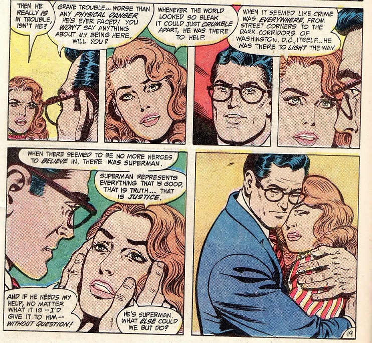 Lana and Clark as adults