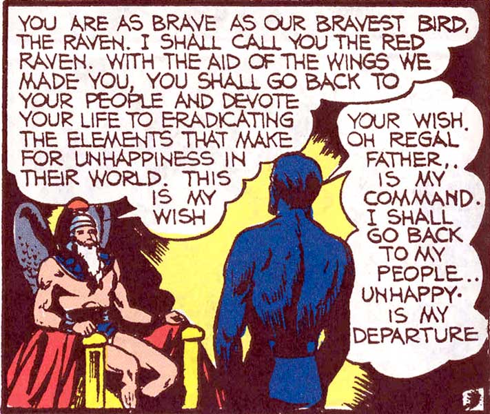 Red Raven Comics panel 2