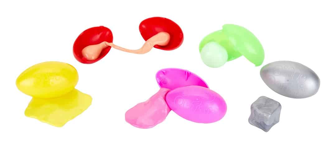 Silly Putty party pack in multiple colors