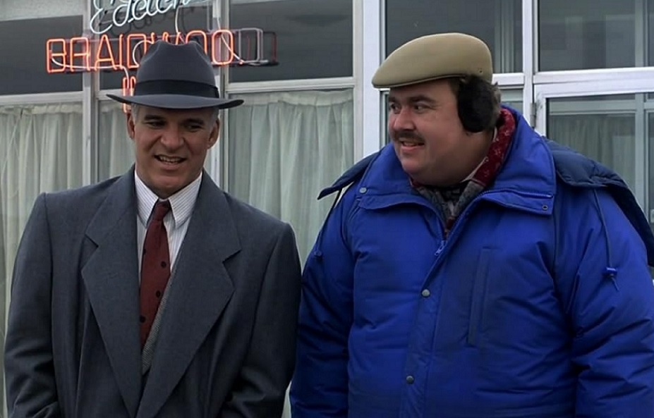 Steve Martin and John Candy in Planes, Trains & Automobiles