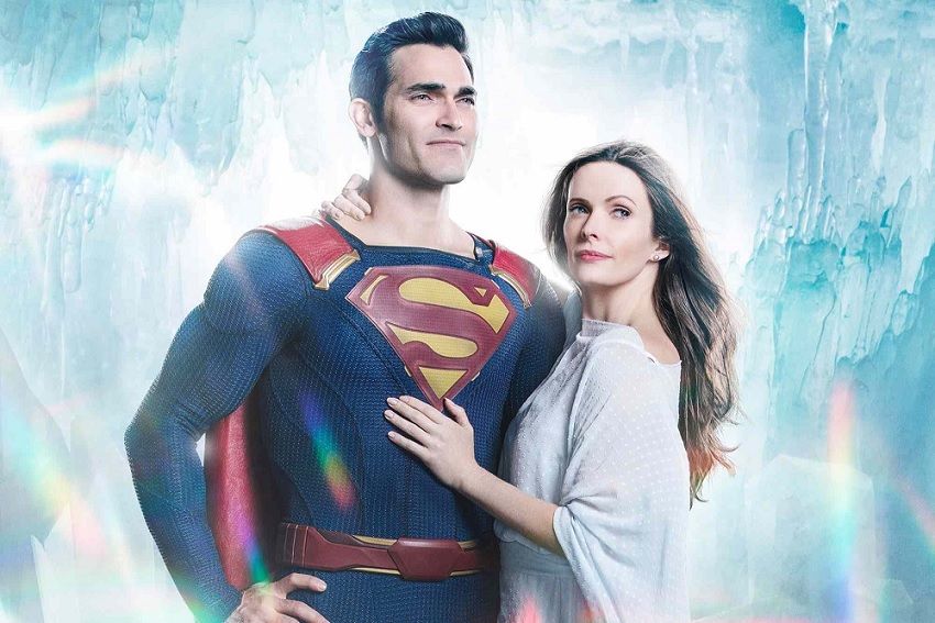 Tyler Hoechlin and Bitsie Tulloch in Superman & Lois