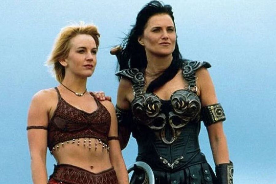 Xena Warrior Princess Renee O’Connor and Lucy Lawless