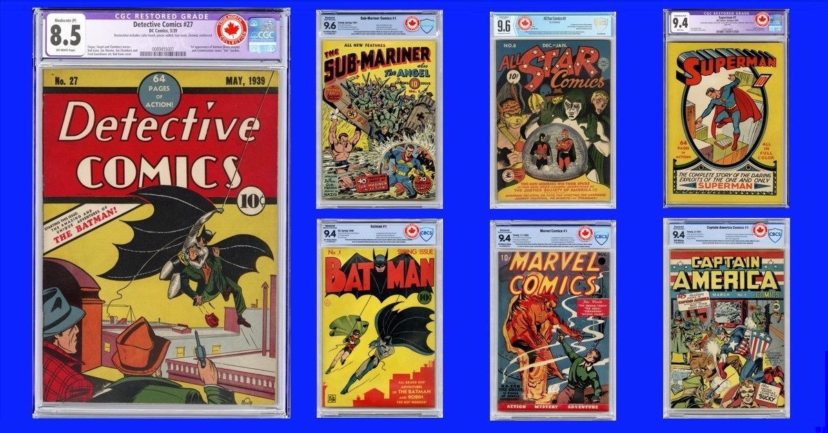 ComicConnect Sells Detective #27 CGC 8.5 Restored for Record $520K