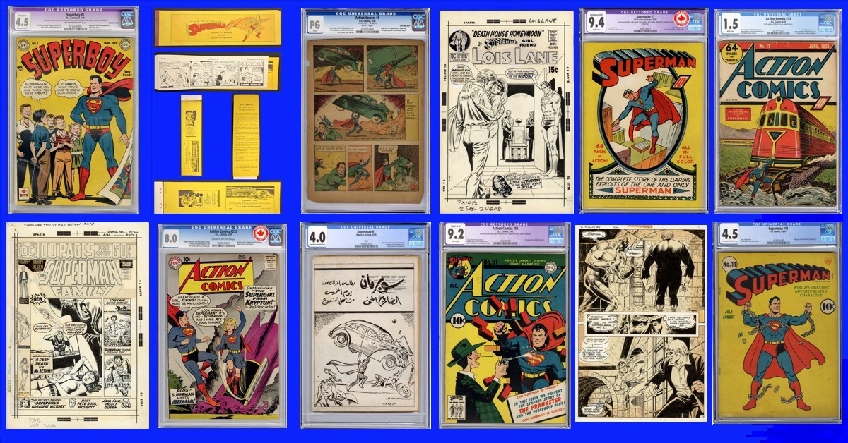 Superman Rarities in ComicConnect’s Event Auction 63