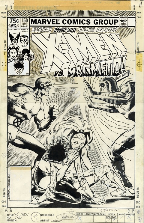 ComicConnect Event Auction 63 X-Men #150 cover