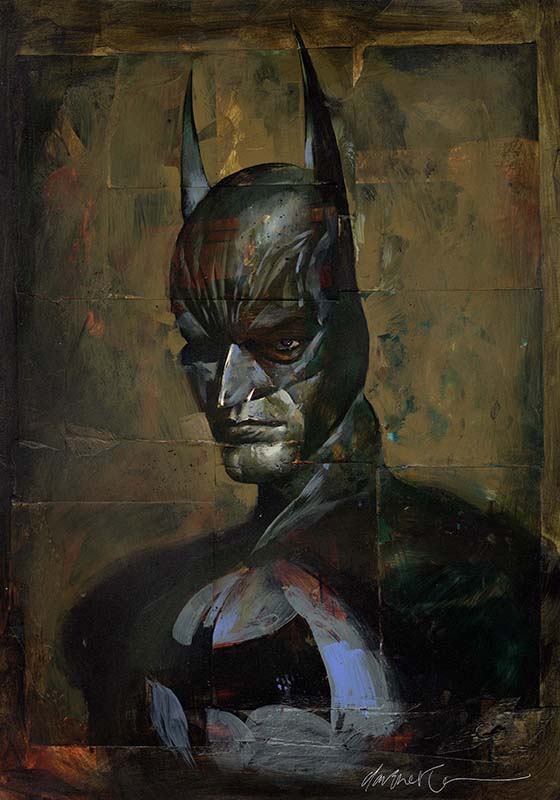 ComicLink Dave McKean Batman art