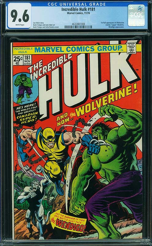 ComicLink Incredible Hulk #181