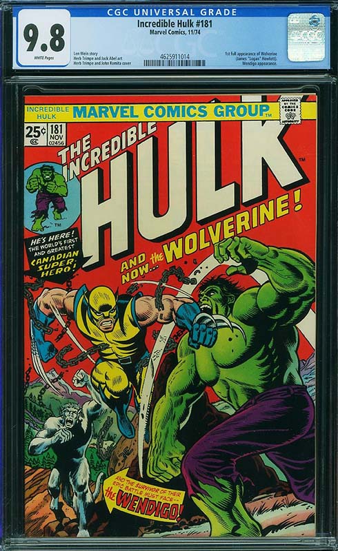 ComicLink Incredible Hulk #181
