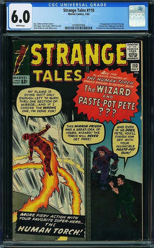 ComicLink Strange Tales #110