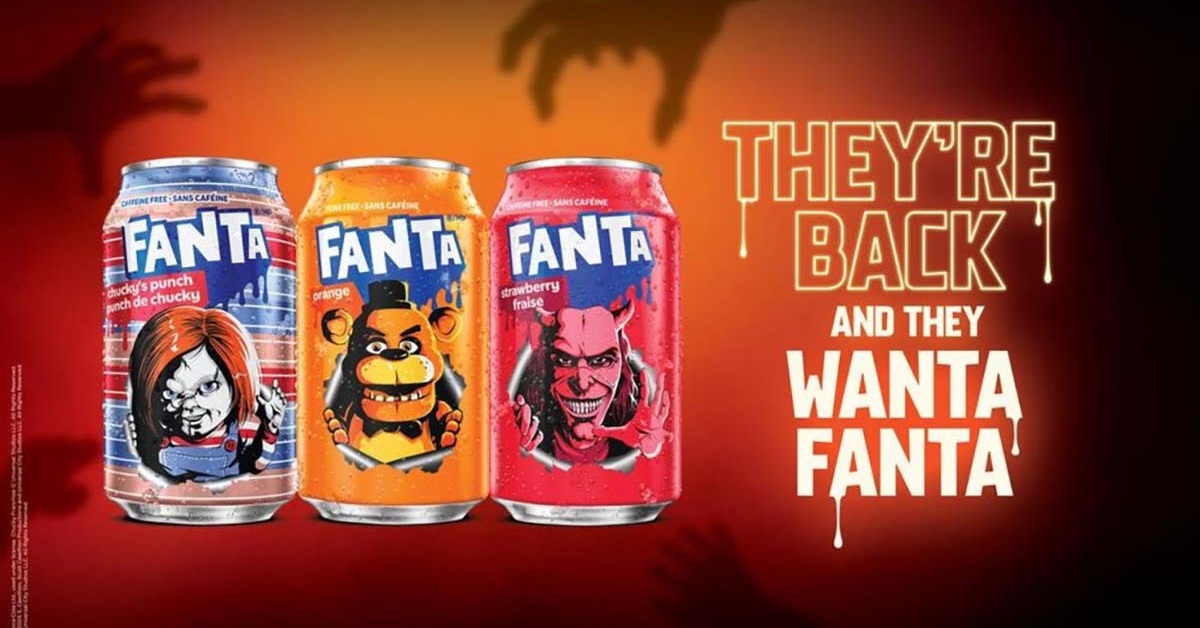 Fanta Goes Horror with Halloween Collection