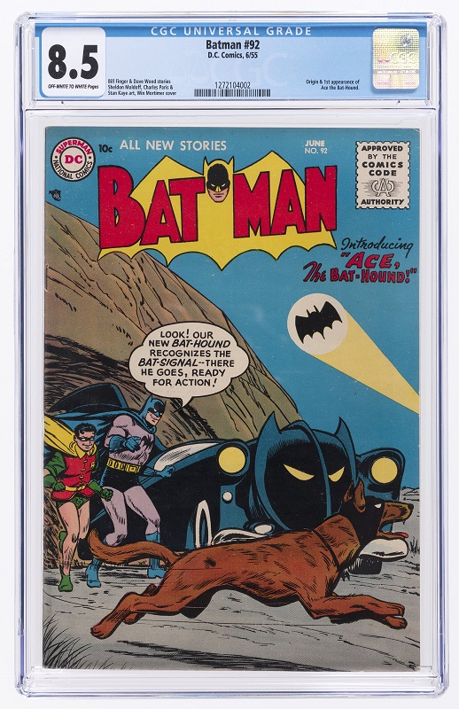 Hake’s auction Batman #92