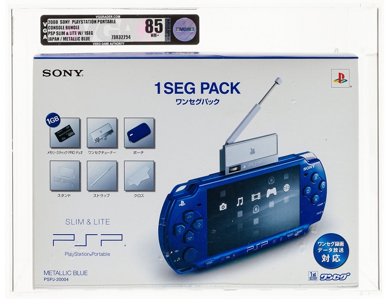 Heritage weekly auction Japanese exclusive PSP-2000 with 1Seg tuner