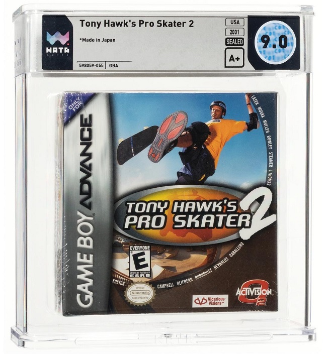 Heritage weekly auction Tony Hawk’s Pro Skater 2 for Game Boy Advance