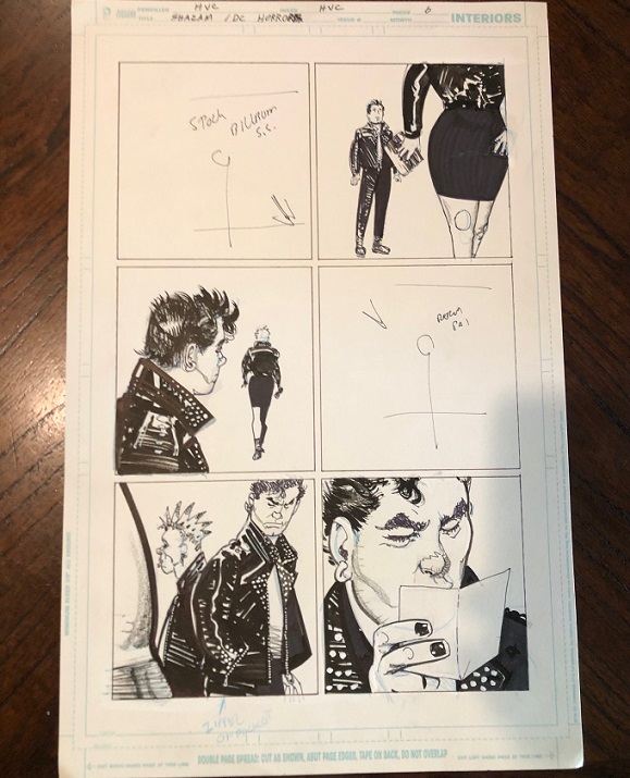 Hero Howard Chaykin DC House of Horror #1 Shazam page