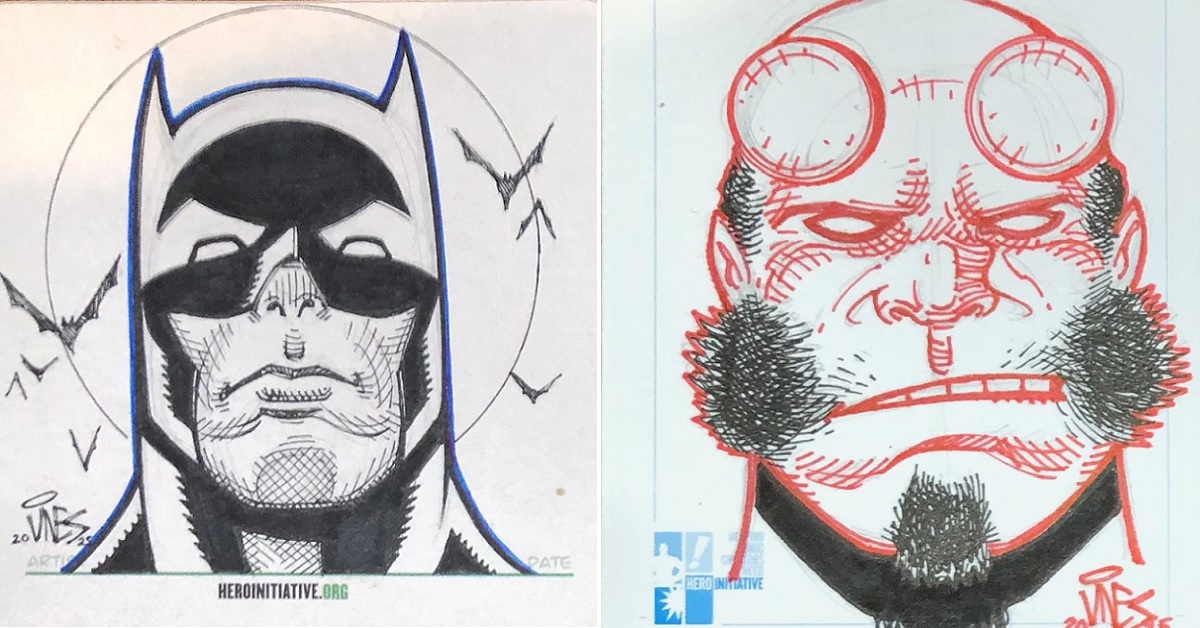 Original Art, Sketches, Signed Books in Hero’s eBay Store