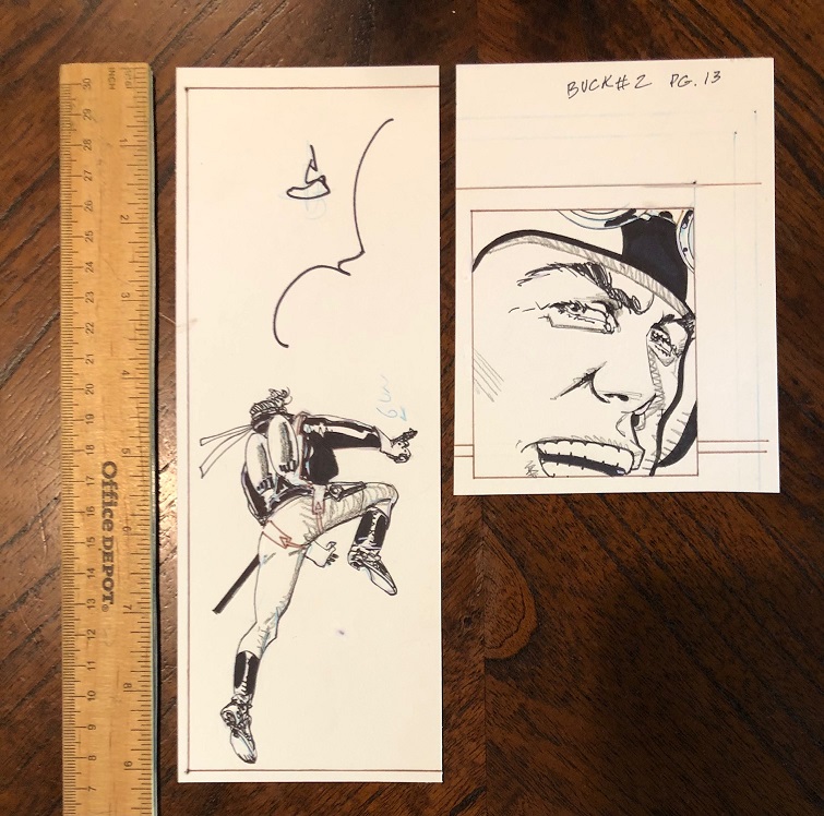 Hero Howard Chaykin Buck Rogers art