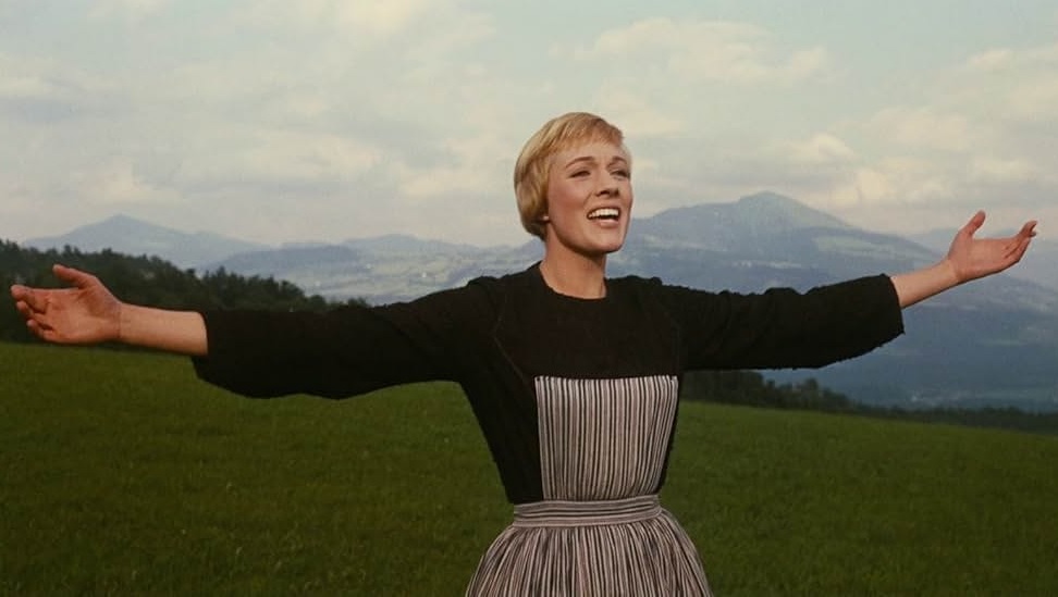 Julie Andrews in The Sound of Music