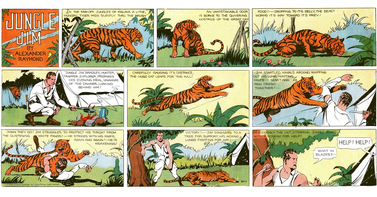 Comic Strip Hero Jungle Jim