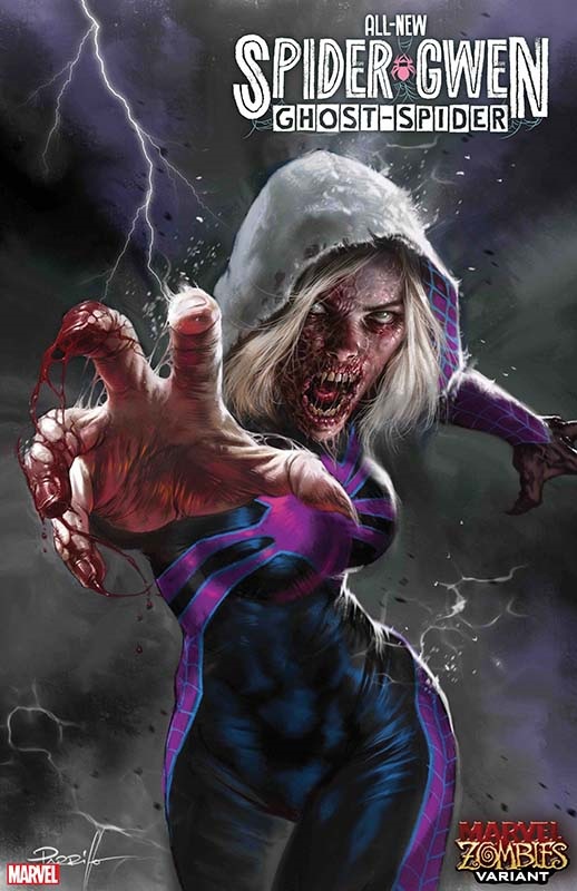 Marvel Zombies All-New Spider-Gwen The Ghost-Spider #3 by Lucio Parrillo