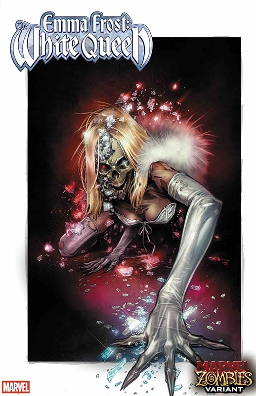 Marvel Zombies Emma Frost The White Queen #5 by Joëlle Jones