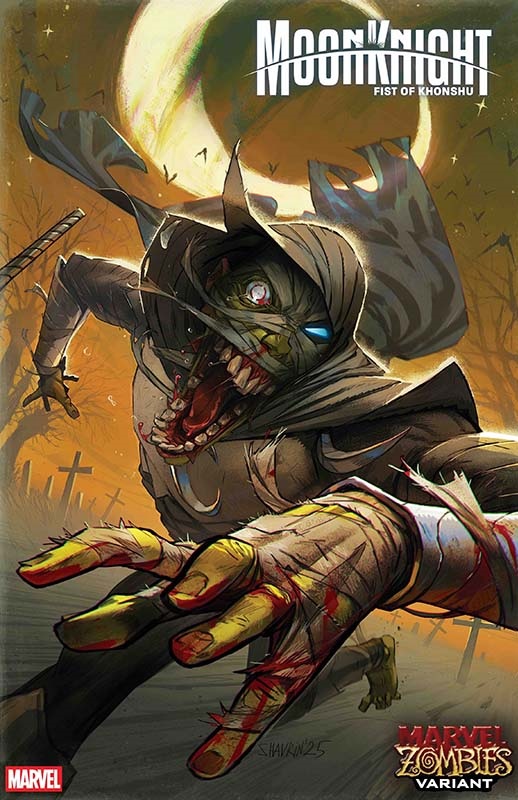 Marvel Zombies Moon Knight Fist of Khonshu #13 by Ivan Shavrin