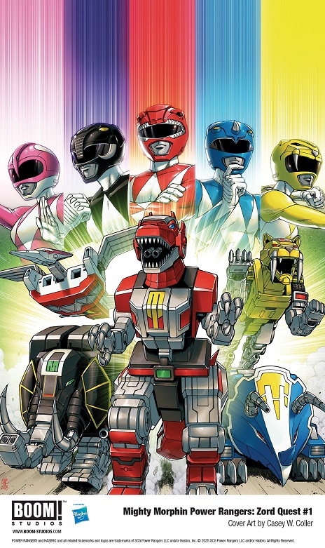 Mighty Morphin Power Rangers Zord Quest cover by Casey W. Coller