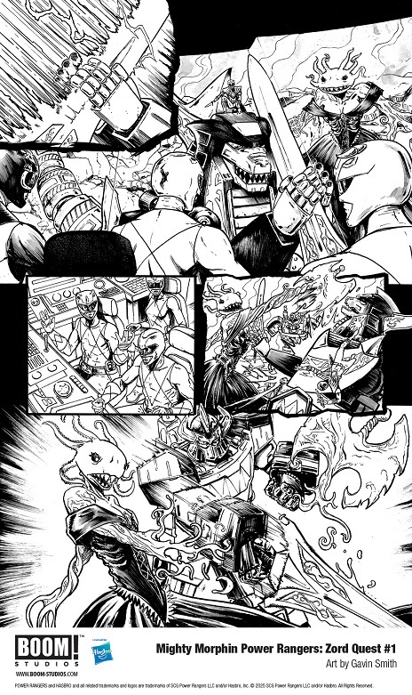 Mighty Morphin Power Rangers Zord Quest interior page 2