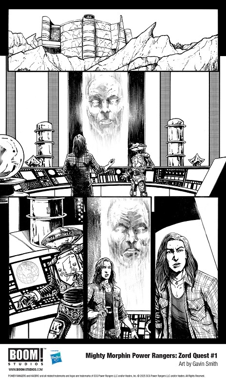 Mighty Morphin Power Rangers Zord Quest interior page 6