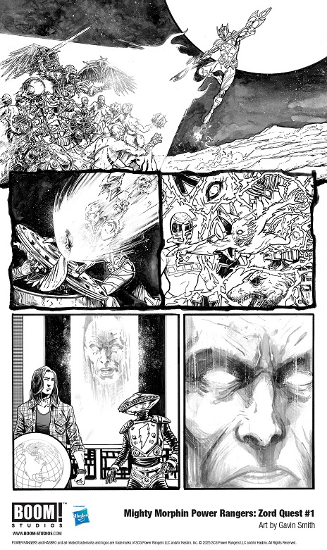 Mighty Morphin Power Rangers Zord Quest interior page 7